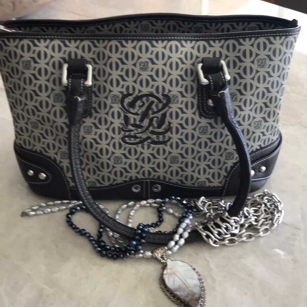 Louis Quartorze Handbag with Gorgeous Leather